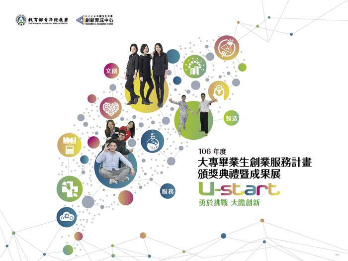 【教育部】青創盛會~U-start(大專畢業生創業服務計畫)成果展暨頒獎典禮圖片